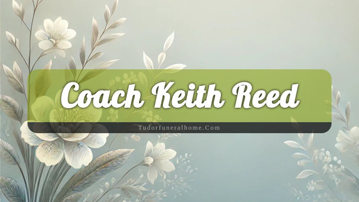 Coach Keith Reed, North Tulsa, Oklahoma