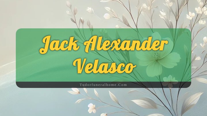 Jack Alexander Velasco, Taylorsville, California