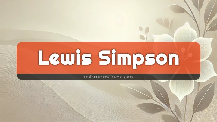 Lewis Simpson, Salford, Manchester