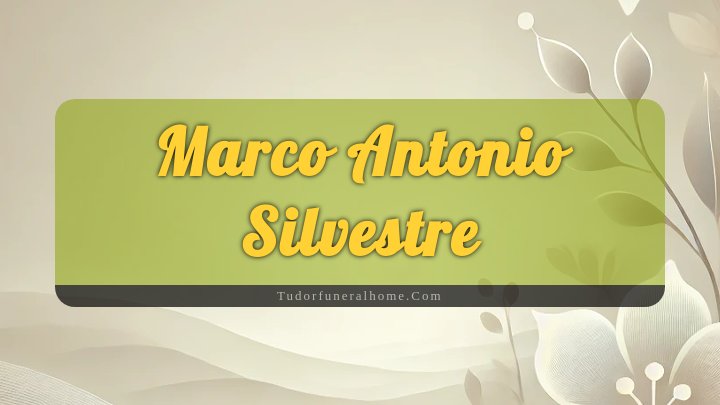 Marco Antonio Silvestre, El Segundo, California