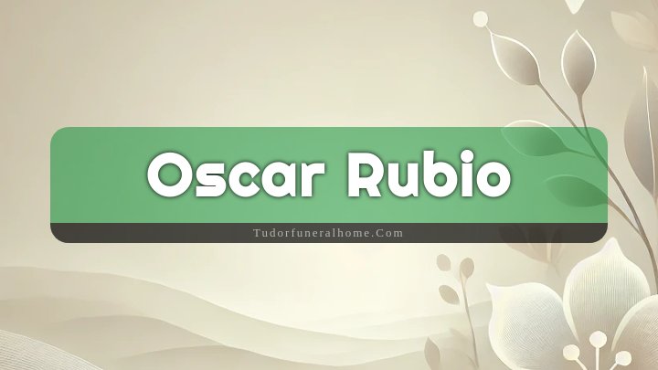 Oscar Rubio, Bolingbrook, Illinois