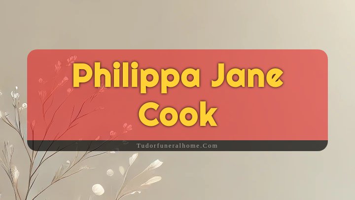 Philippa Jane Cook, England